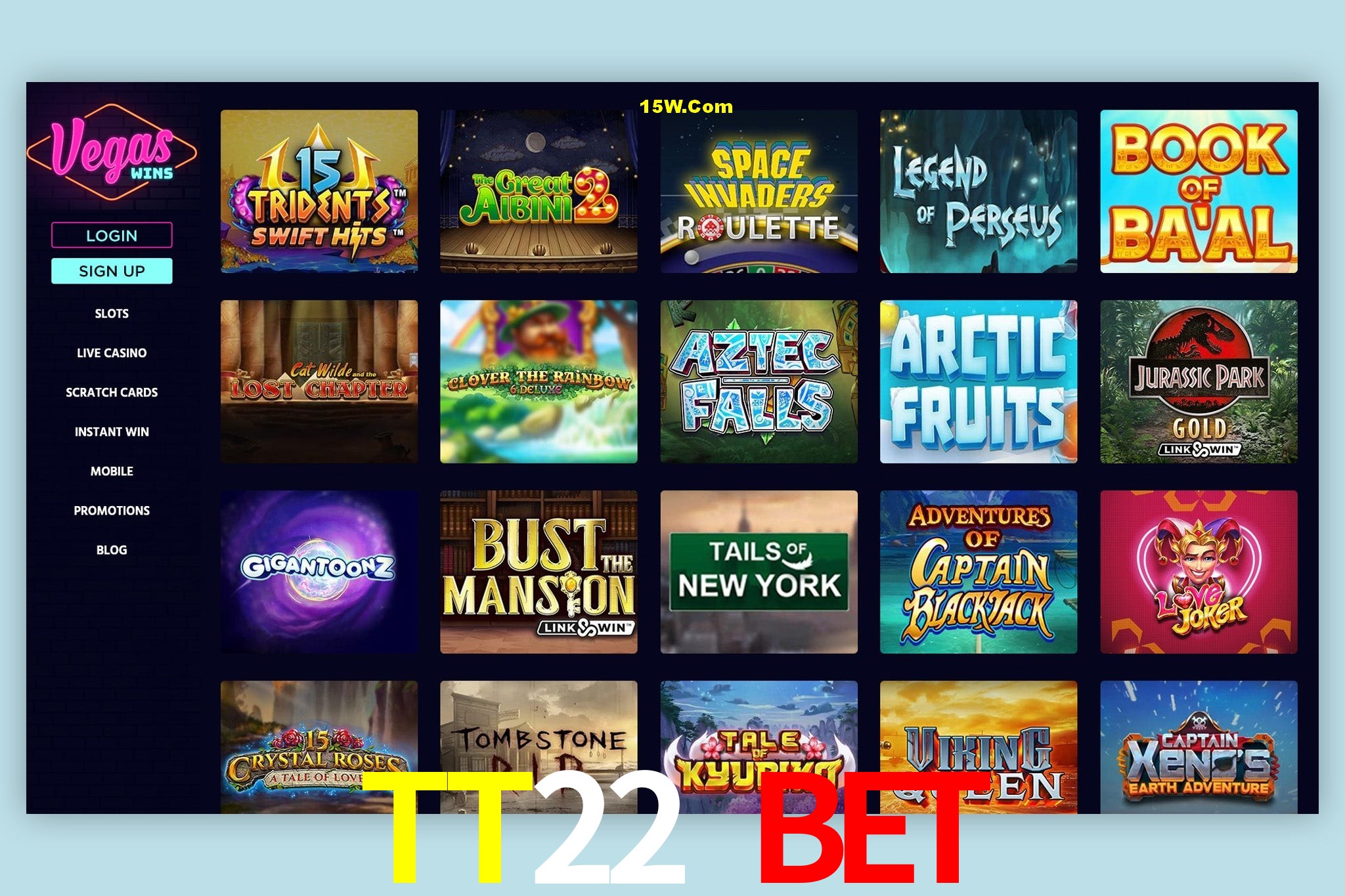 Casino Ao Vivo TT22 Bet